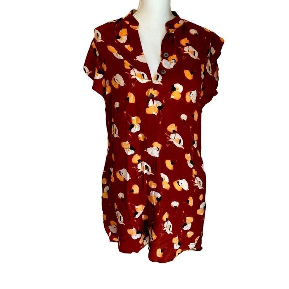 Silk Floral Dress Equipment Size  XS - Picture 4 of 9